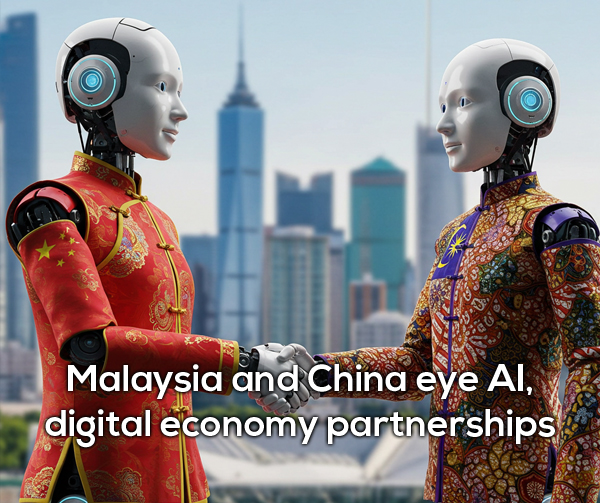 Malaysia and China eye AI, digital economy partnerships 
