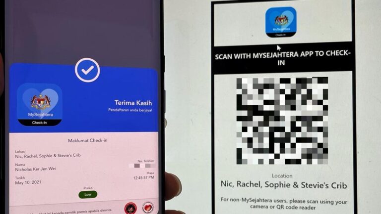 How to create your own MySejahtera QR code for your home