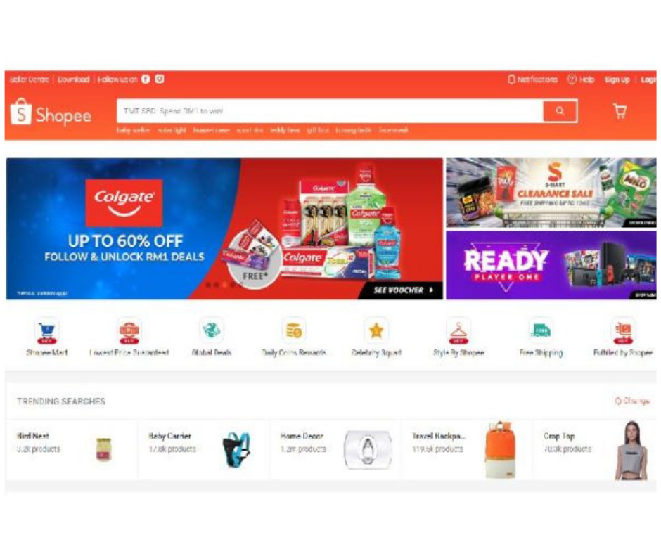 Shopee: More men are getting their products online