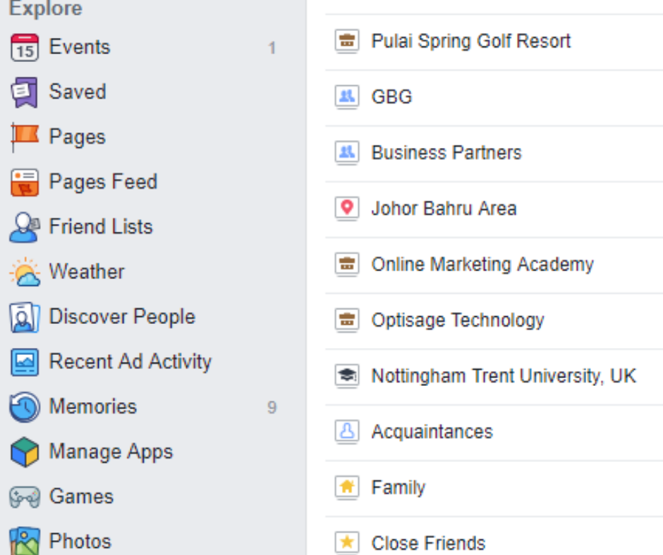 Facebook Shuts Down of 'Friend List Feeds'