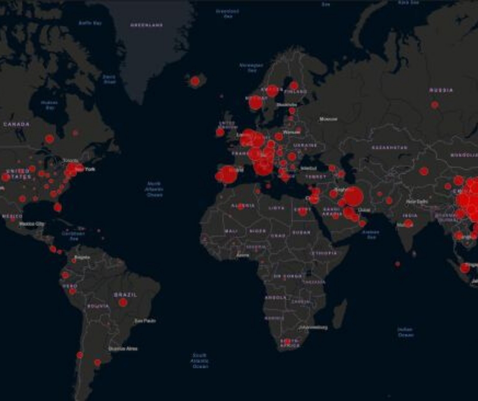 Hackers are spreading malware through coronavirus maps