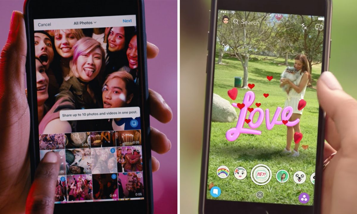 Instagram and Snapchat both went down for thousands of people
