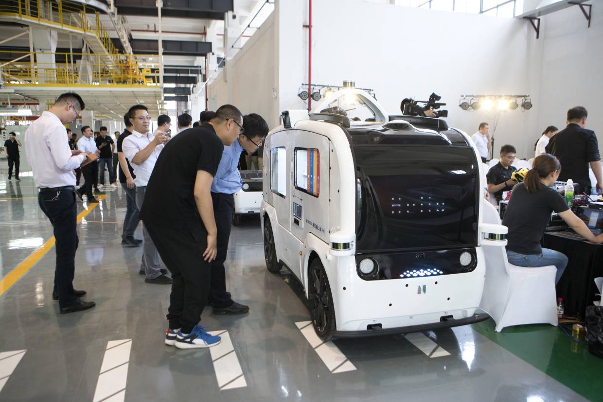 They won’t catch the virus so Chinese robovan maker’s sales jump