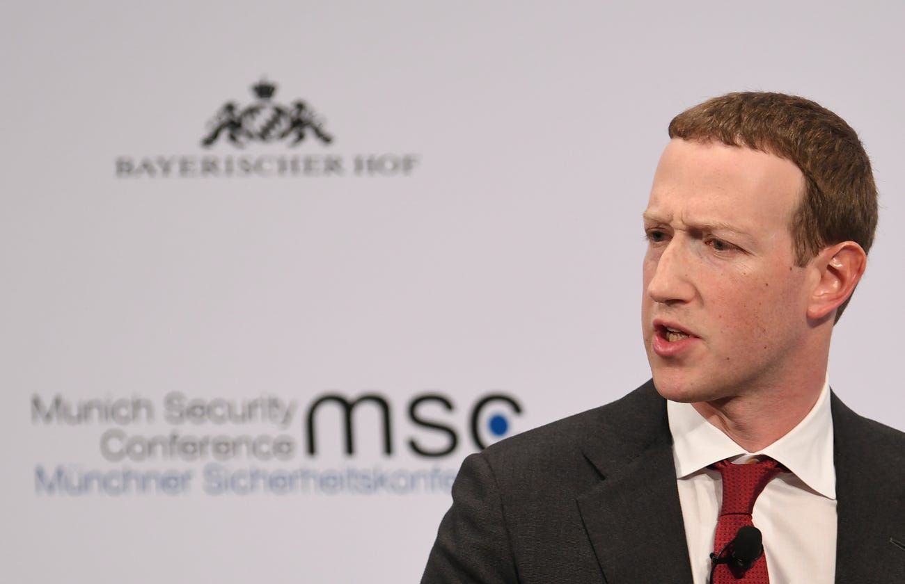 Mark Zuckerberg denied a report that Facebook is considering sharing smartphone location data with the US government to help track the coronavirus