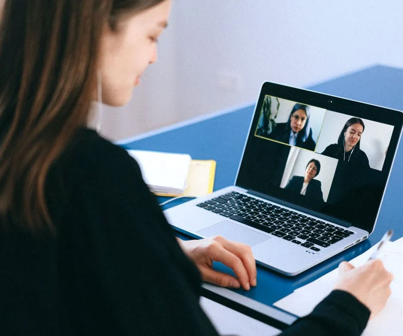 Online Marketing Academy - video conferencing