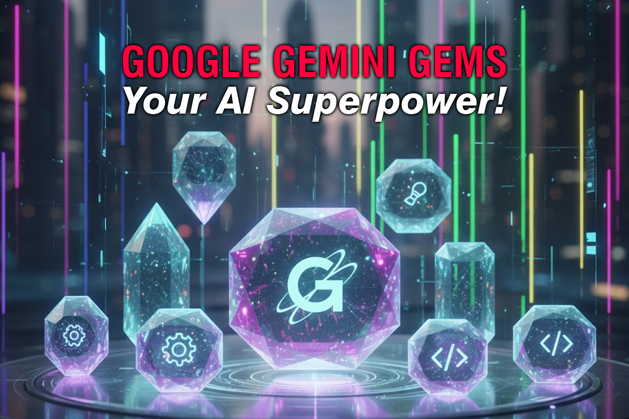 Unleash Your Inner Productivity Powerhouse with Google Gemini's Gems!