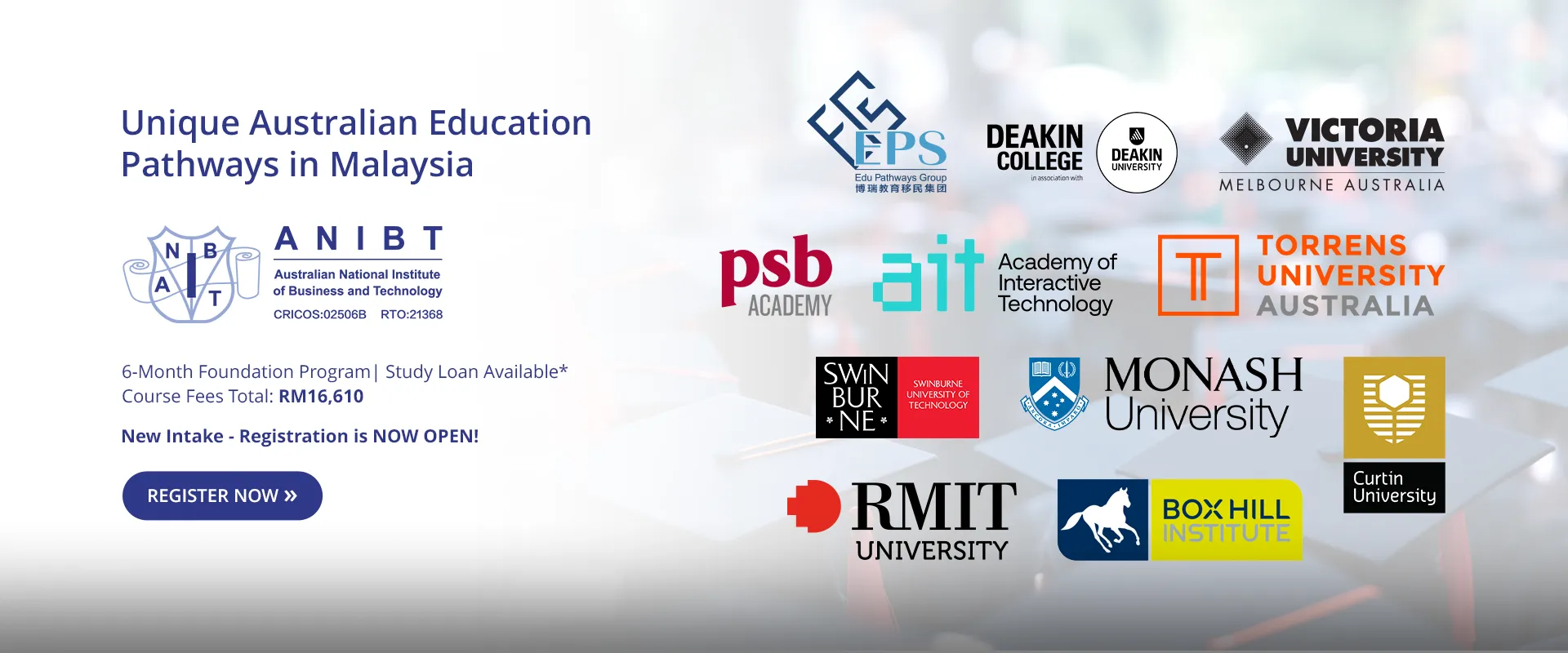 View ANIBT Foundation Training Courses