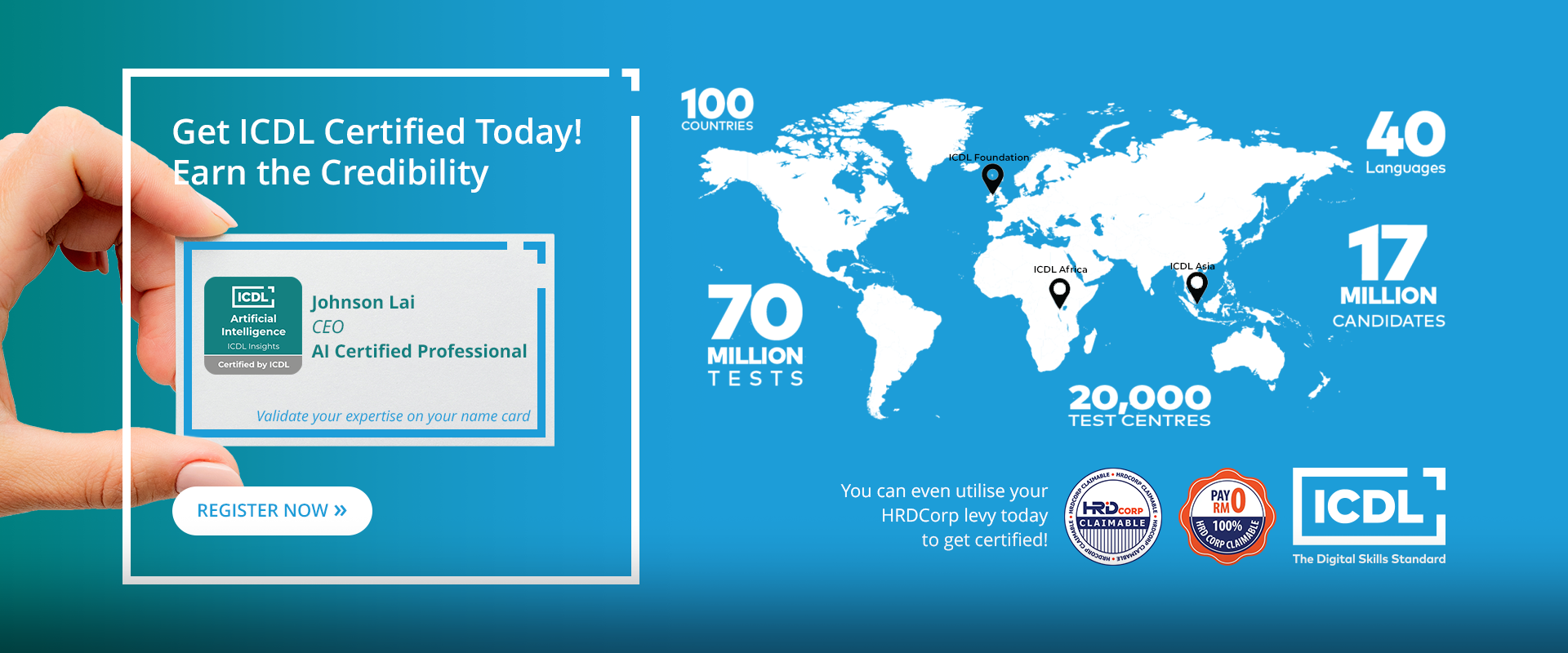 Get ICDL Certified Today! Earn the Credibility