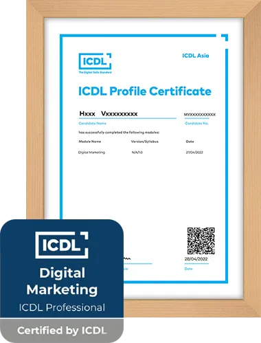 ICDL Artificial Intelligence Certification Badge