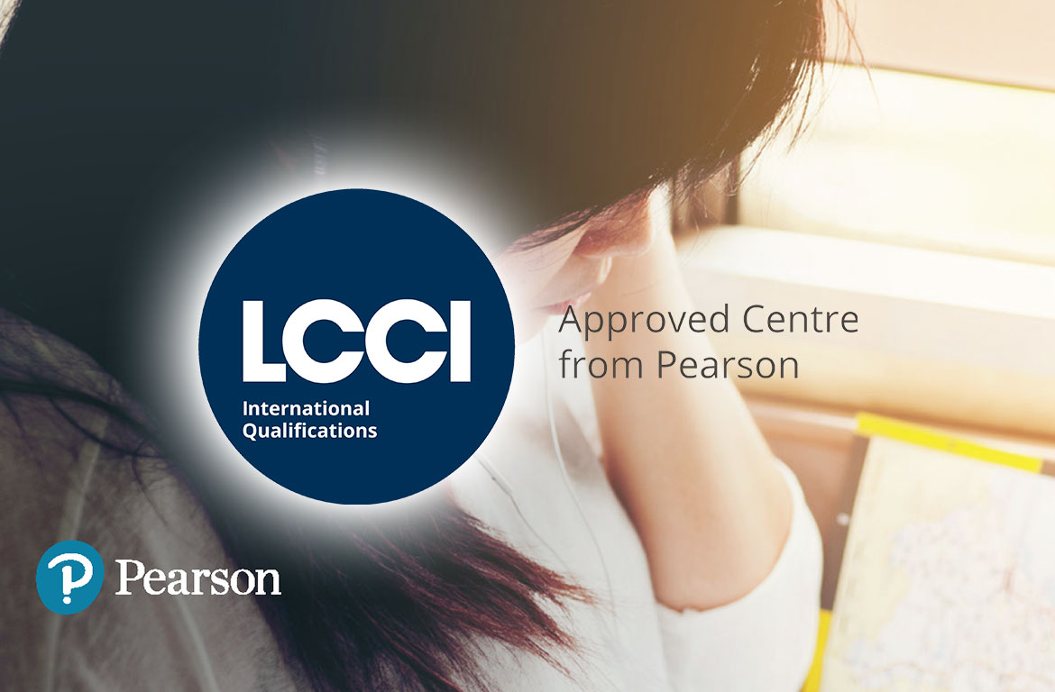 LCCI Approved Centre from Pearson
