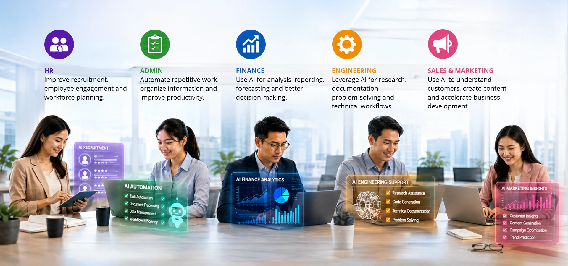 View AI for Office & Workplace Training Courses