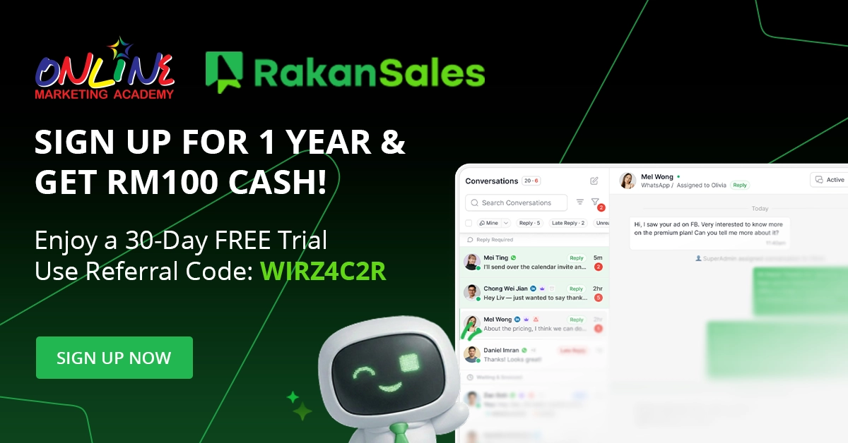 Sign Up RakanSales Now