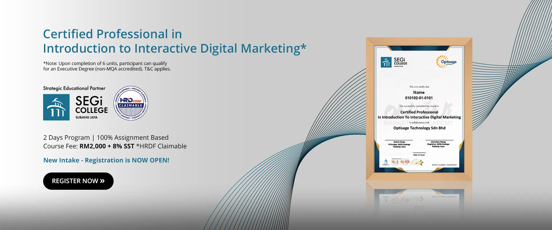 Certified Professional in Introduction to Interactive Digital Marketing* with the Power of AI