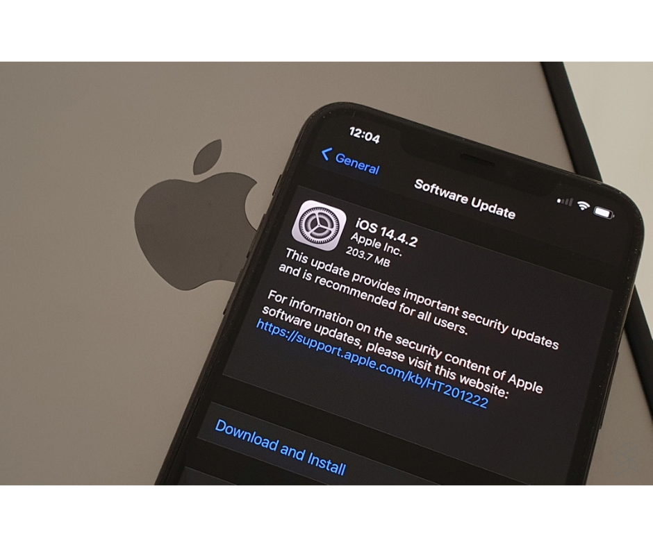 Apple pushes iOS 14.4.2 to fix security flaw that could be exploited by malicious websites