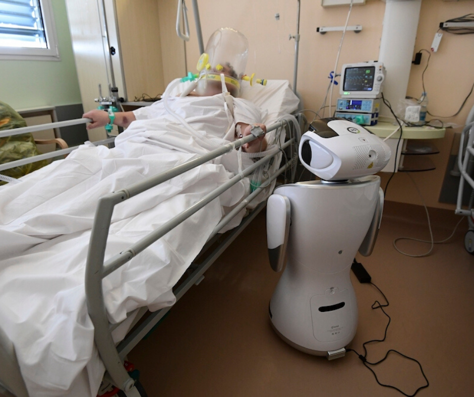 Robots: Allies during virus crisis, enemies later?