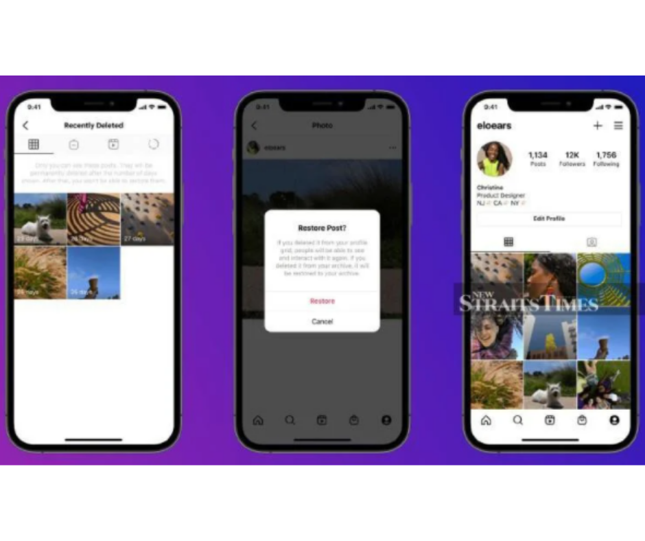 #TECH: Instagram will let users recover recently-deleted content