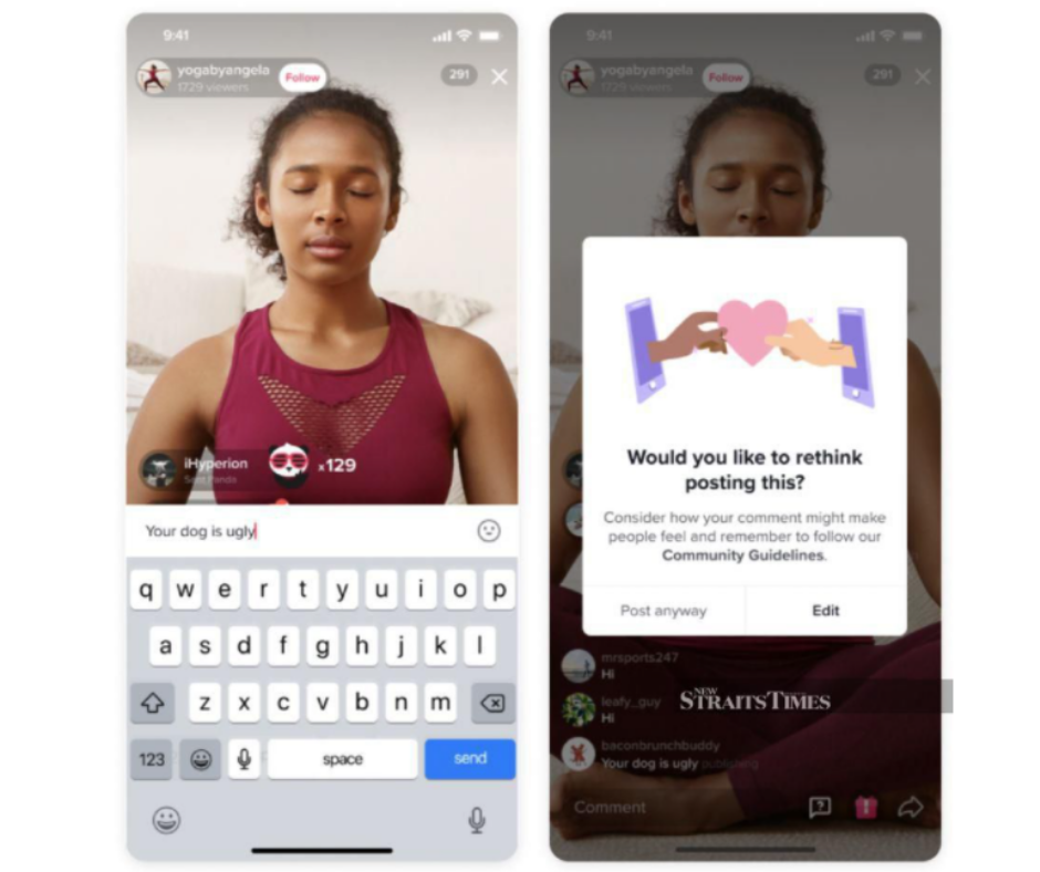 #TECH: New TikTok Live feature promotes safe streaming