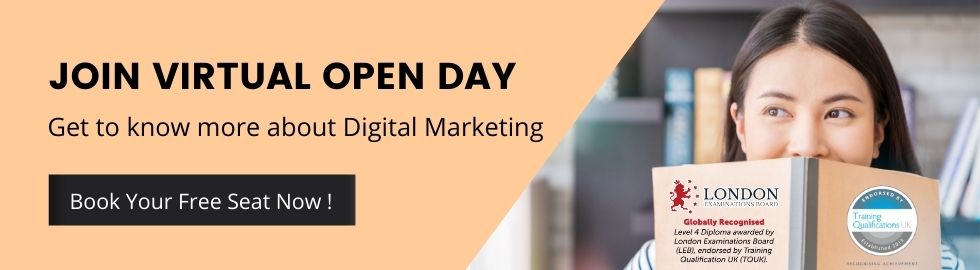 Join Digital Marketing Diploma Virtual Open Day