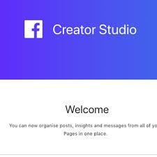Facebook Launches Creator Studio