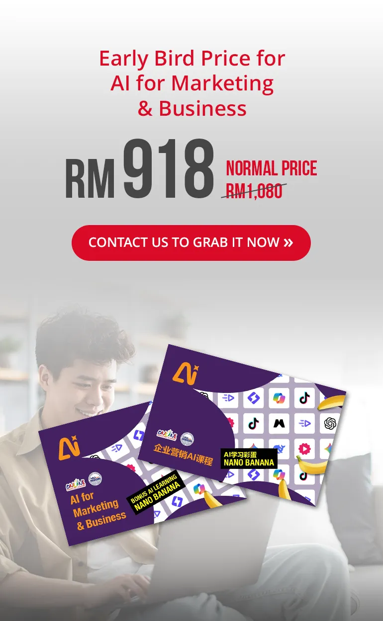 Early Bird Price for AI for Marketing & Business
