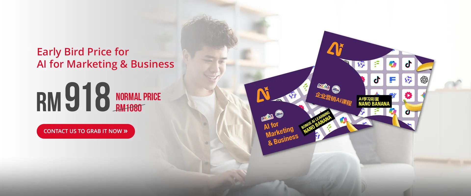 Early Bird Price for AI for Marketing & Business Early Bird Price for AI for Marketing & Business