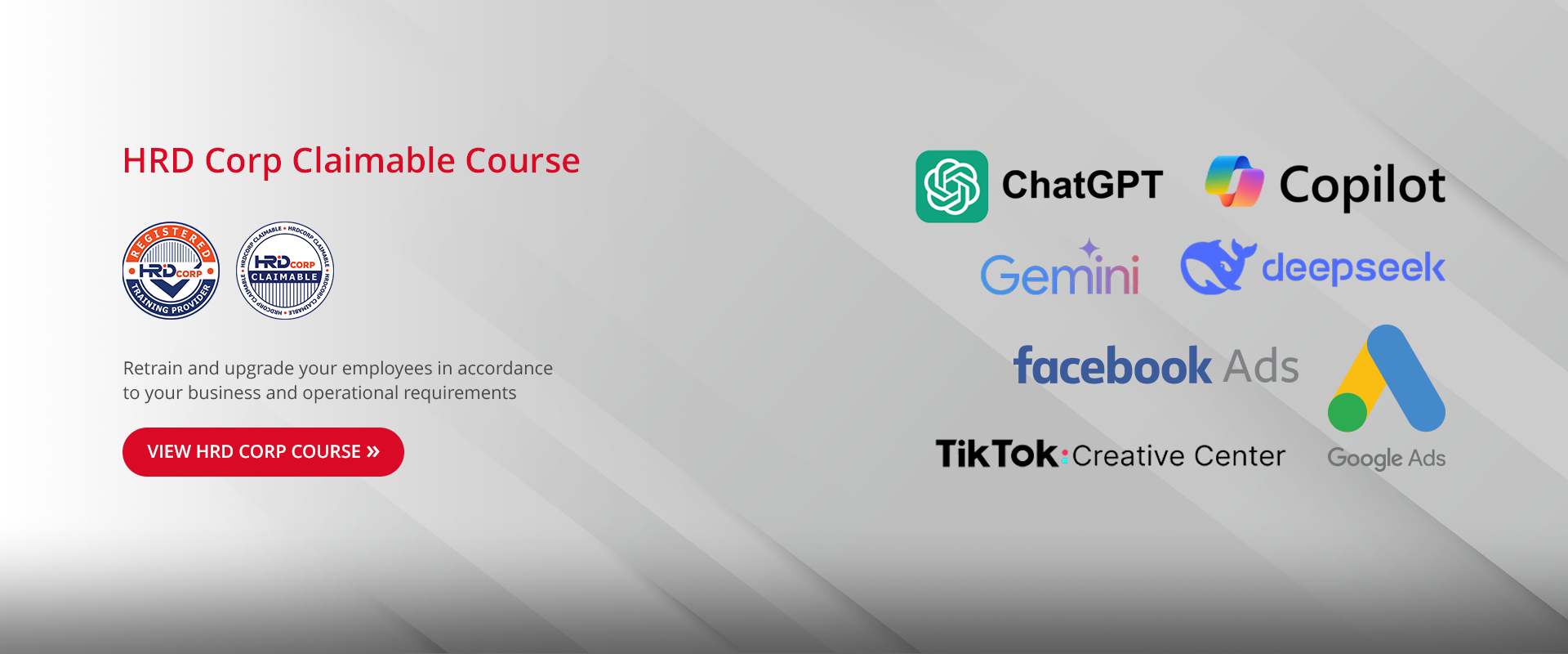 HRD Corp Claimable Course | Johor Bahru Malaysia