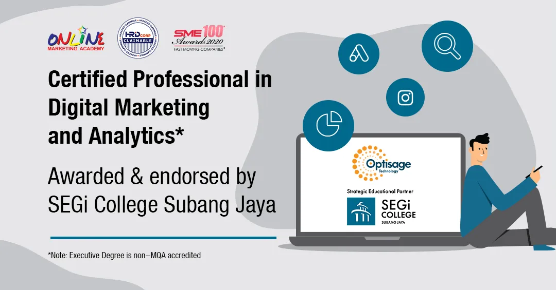 Certified Professional in Digital Marketing and Analytics*