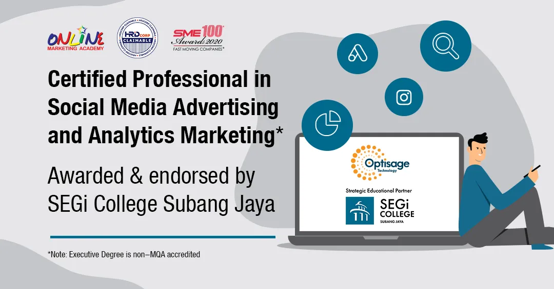 Certified Professional in Social Media Advertising and Analytics Marketing*
