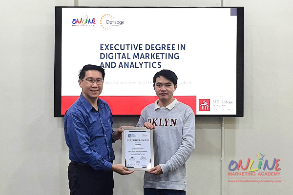 Executive Degree in Digital Marketing and Analytics* in Johor Bahru | Malaysia - Graduation Gallery