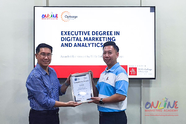 Executive Degree in Digital Marketing and Analytics* in Johor Bahru | Malaysia - Graduation Gallery