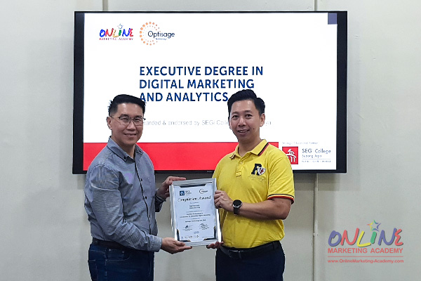 Executive Degree in Digital Marketing and Analytics* in Johor Bahru | Malaysia - Graduation Gallery