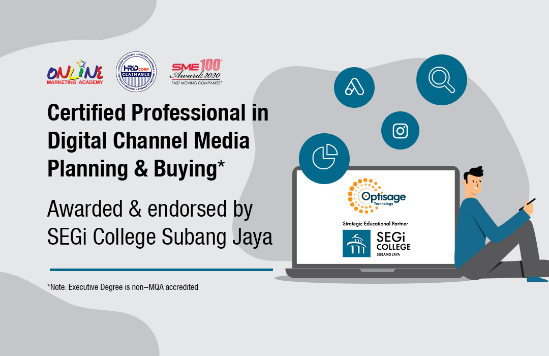 Certified Professional in Digital Channel Media Planning & Buying*