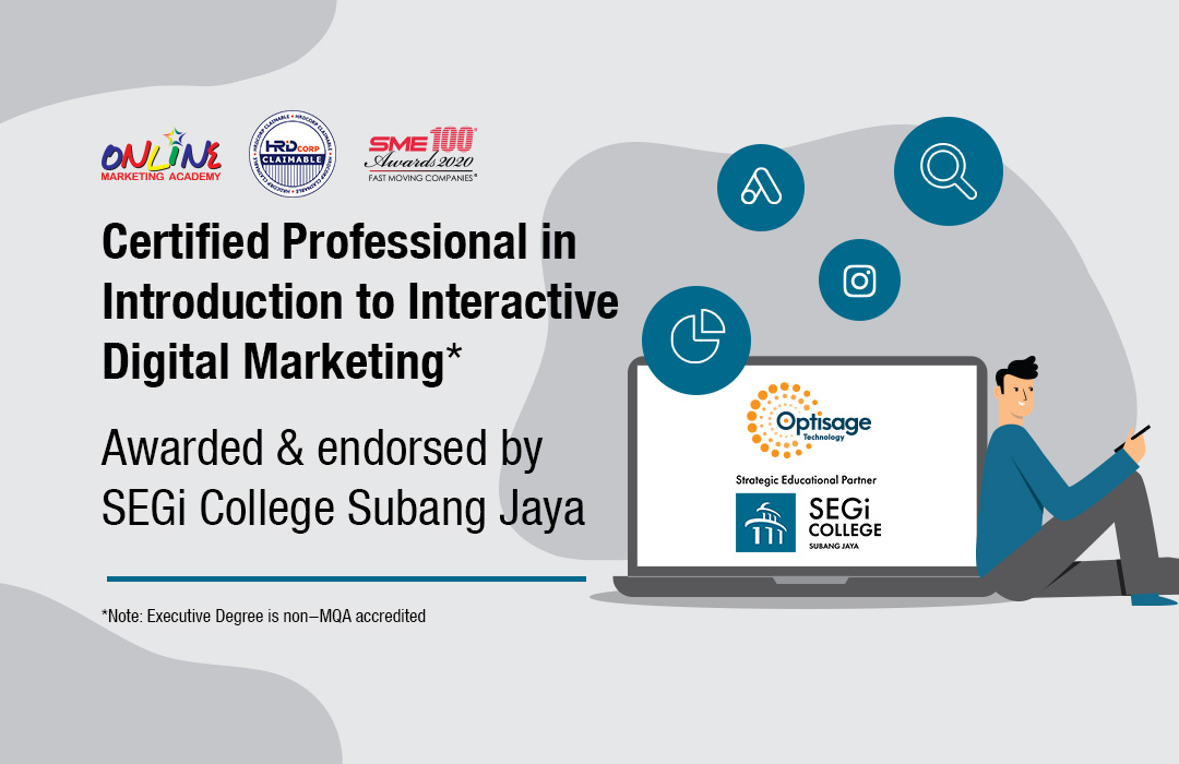 Certified Professional in Introduction to Interactive Digital Marketing*