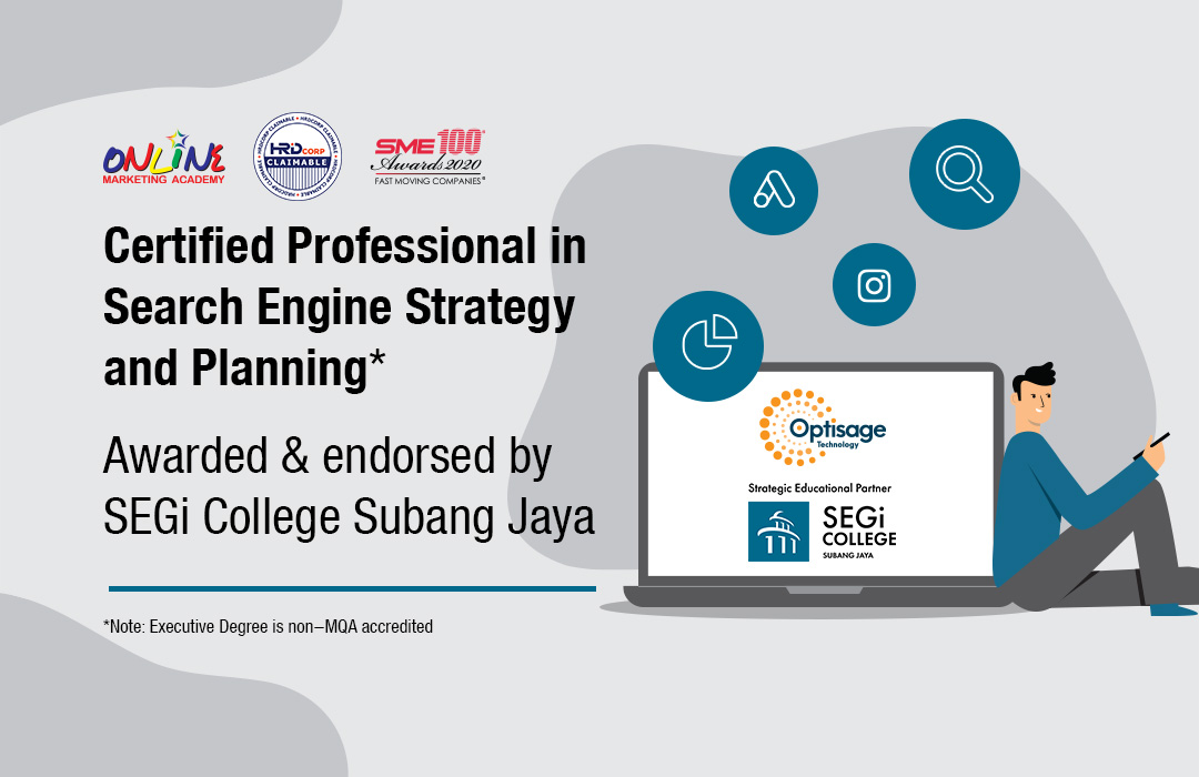 Certified Professional in Search Engine Strategy and Planning*