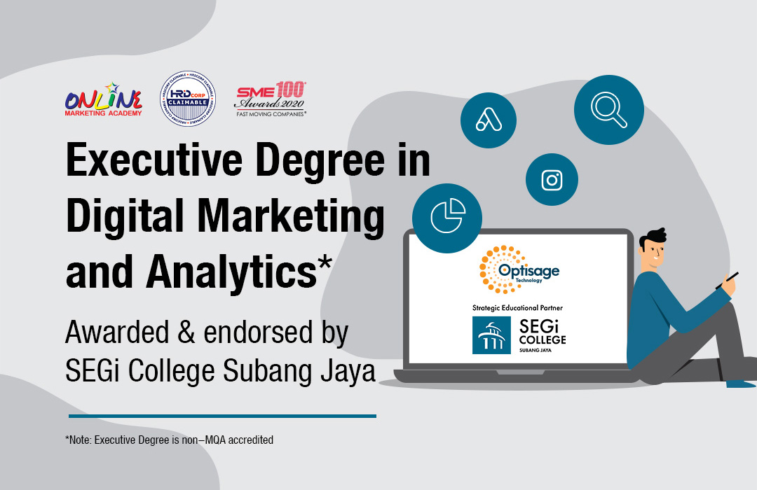 Executive Degree in  Digital Marketing and Analytics*
